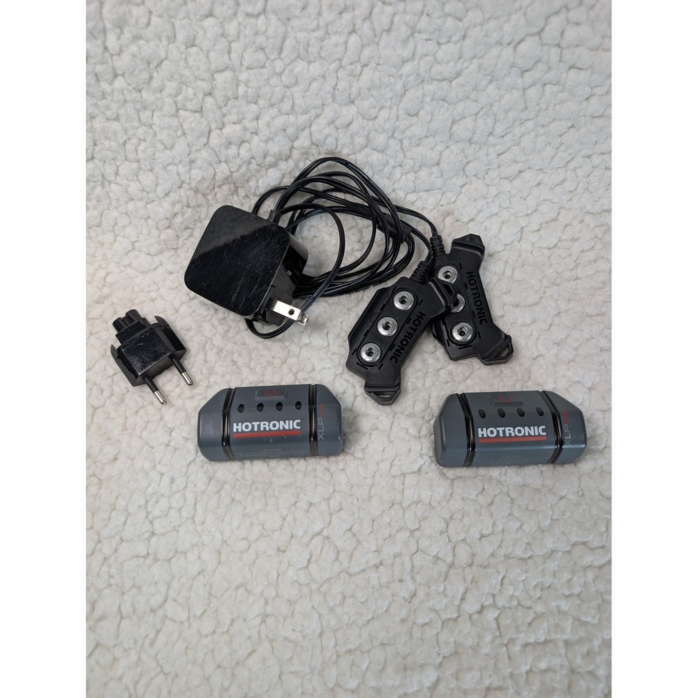 Hotronic XLP ONE Foot Warmer Battery Pack Set with Global Charger Lithium-Ion
